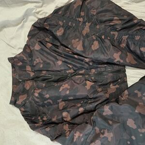 Camouflage Bomber Jacket